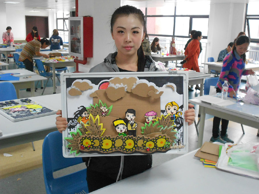 王伟同学参加的绘画手工组竞赛.jpg